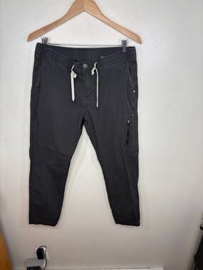 Vuori Charcoal Ripstop Slim Fit Pants Men Size L